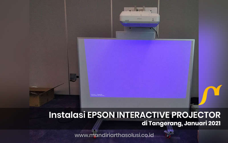 instalasi epson interactive projector eb 700u di tangerang 2021 1 portofolio
