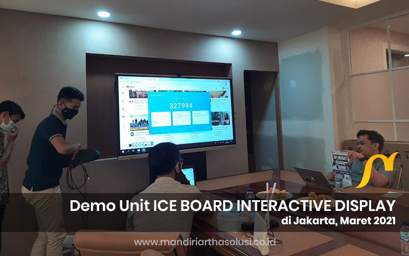 demo unit interactive display ice board di jakarta maret 2021 2 portofolio