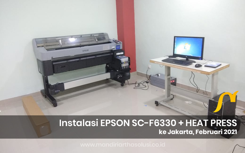 instalasi epson sc f6330 heat press hcm f2017c di jakarta februari 2021 4 portofolio