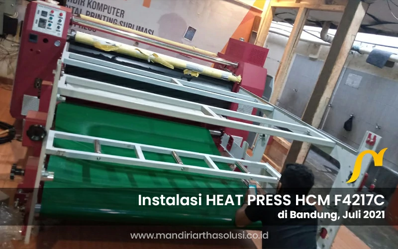 instalasi heat press hcm f4217c di bandung juli 2021 1 portofolio