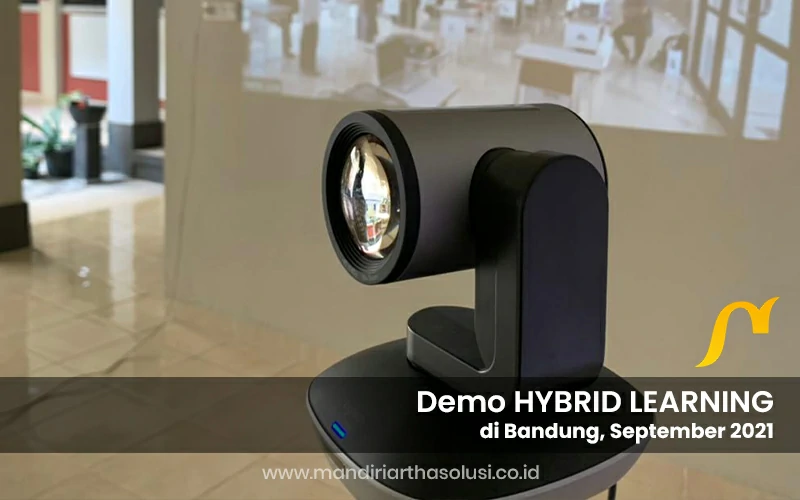 demo hybrid learning di bandung