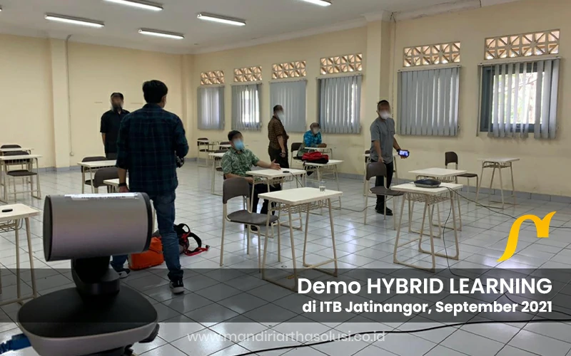 demo hybrid learning di itb jatinangor