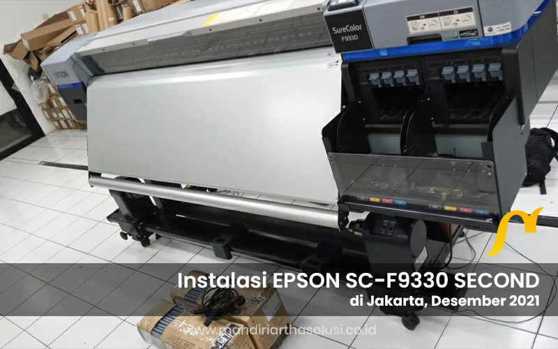 instalasi epson surecolor sc f9330 second