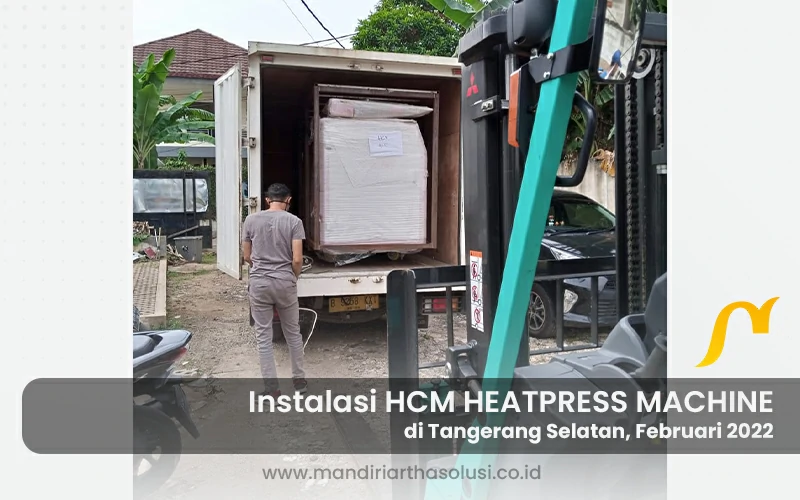instalasi mesin heatpress hcm di jakarta barat